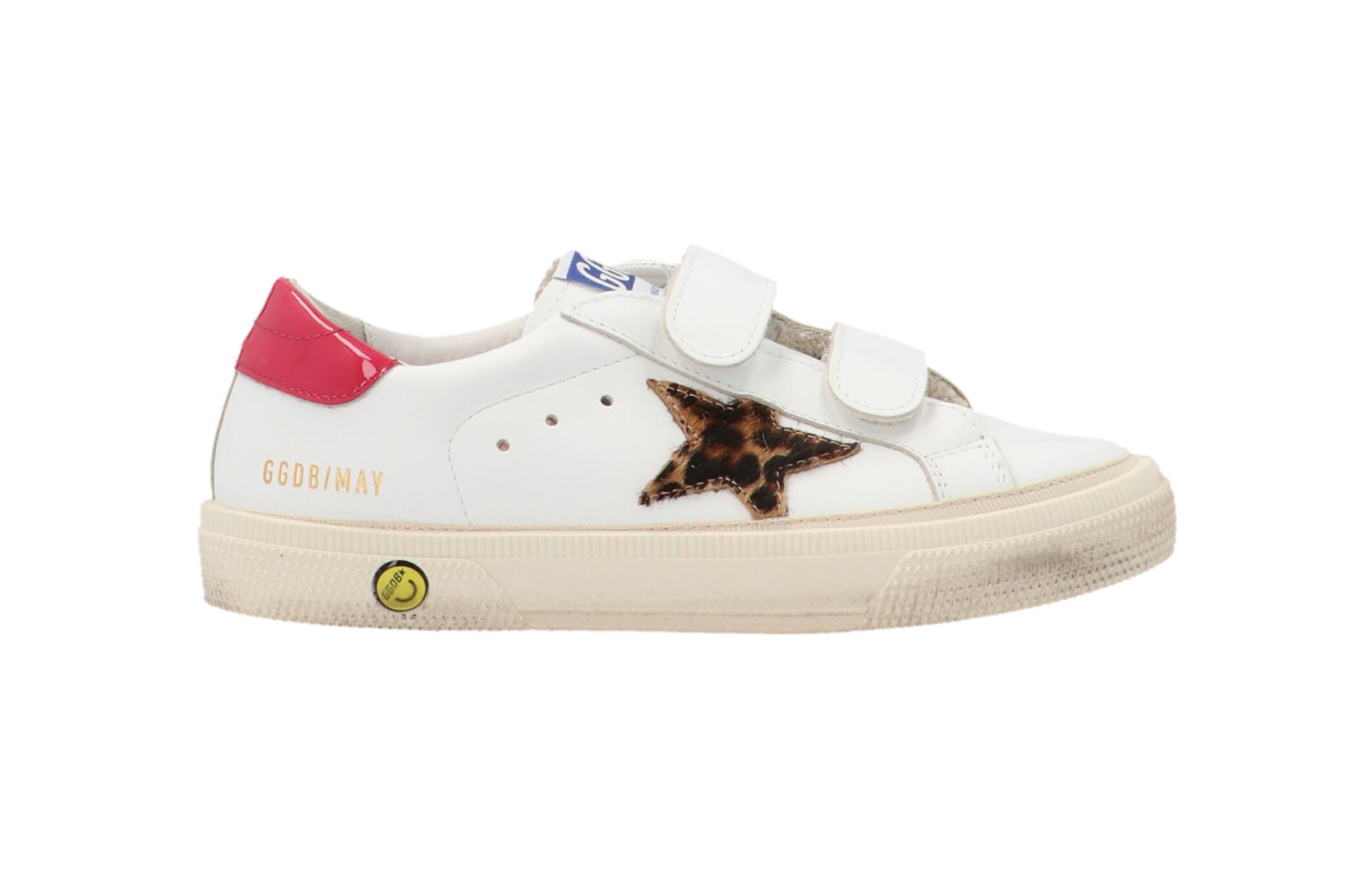Order (PS) Golden Goose Sneaker ''Wit Roze'' GYF00198.F001996.10762