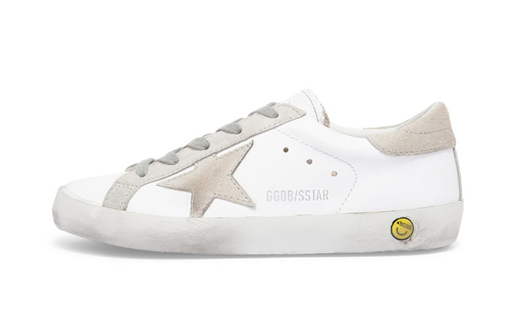 Buy (Preschool) Golden Goose Super-Star 'Distressed White' GYF00101.F000417.10276