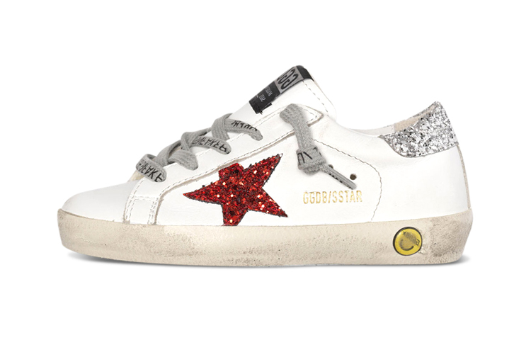 (PS) Golden Goose Super-Star 'Distressed White'
