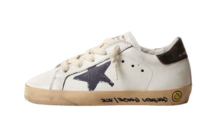 Buy (Preschool) Golden Goose Super-Star 'White Black' GYF00270.F004340.11429