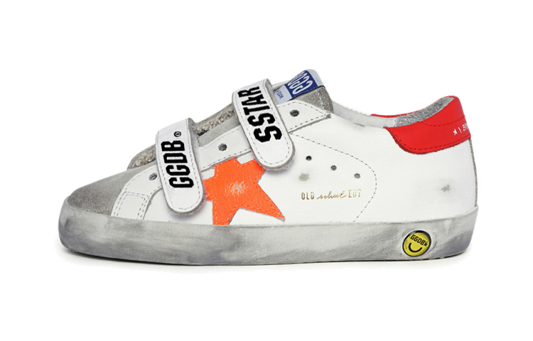 Buy (Preschool) Golden Goose Super-Star 'White Orange Red' GYF00111.F001176.80880