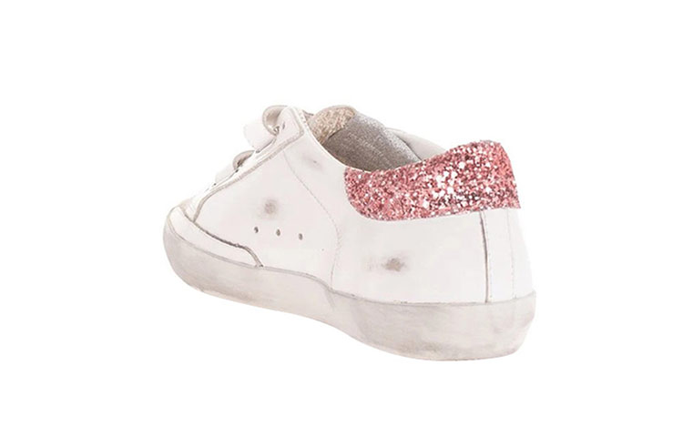 (PS) Golden Goose Superstar White 'Sequin Gold Star Pink Glitter Velcro' 圖 4
