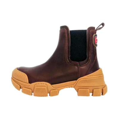 (PS) Gucci ' Leather Low-Top Boots 'Brown CMFT Casual'