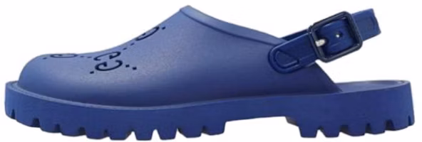 (Preschool) Gucci 'Blue Cut-Out Fashion Sandal with Buckle' 702917-JFB00-4236 (Preschool) Gucci 'Blue Cut-Out Fashion Sandal with Buckle' 702917-JFB00-4236