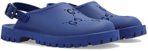 (PS) 古驰蓝色镂空扣带时尚凉鞋 702917-JFB00-4236 Order (PS) 古驰蓝色镂空扣带时尚凉鞋 702917-JFB00-4236