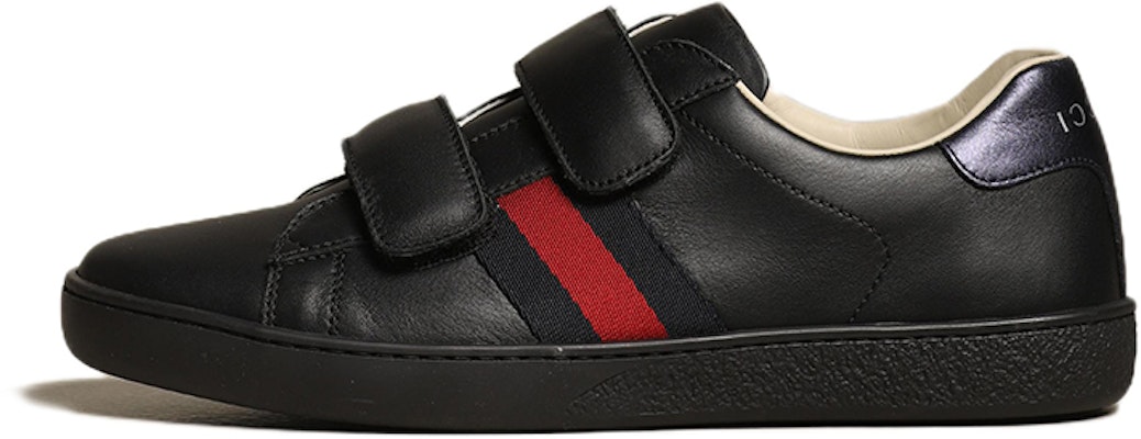 Buy Preschool Gucci Ace Black Green Red 455496 CPWP0 1067 Novelship