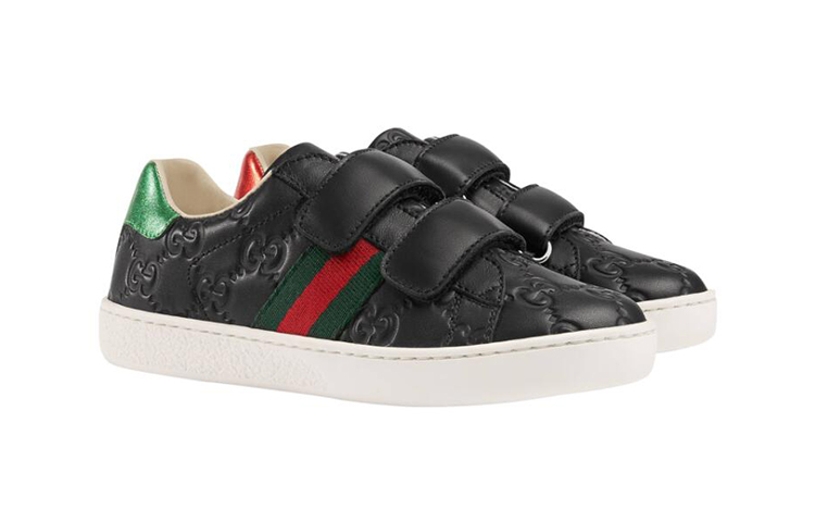 (PS) Gucci Ace 'Black Gucci Signature' 圖 2