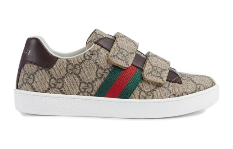 Order (PS) 古驰Ace系列“棕色皮革低帮鞋” 463090-FACYF-9753