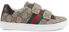Order (PS) Gucci Ace 'Kulit Coklat Rendah' 463090-FACYF-9753