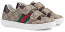 Lookbook (PS) Gucci Ace 'Kulit Coklat Rendah' 463090-FACYF-9753