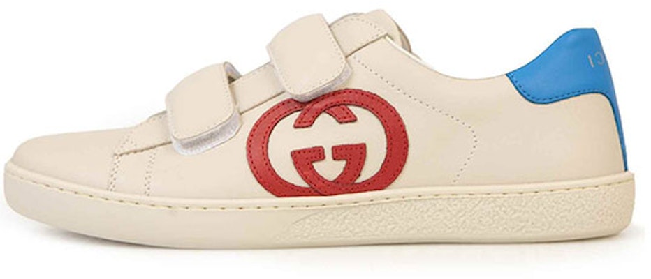 (Preschool) Gucci Ace 'Red GG Patch Blue Tail' 649759-BOQB0-9090 Buy (Preschool) Gucci Ace 'Red GG Patch Blue Tail' 649759-BOQB0-9090