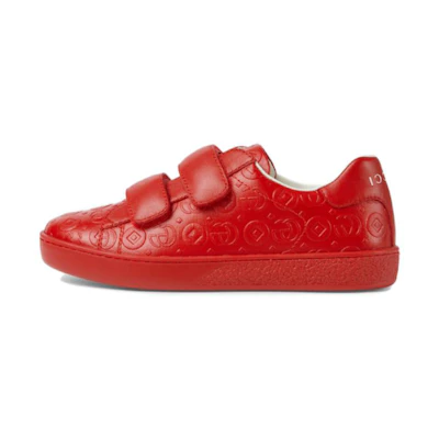(PS) Gucci Ace 'Red Velcro Low Top'