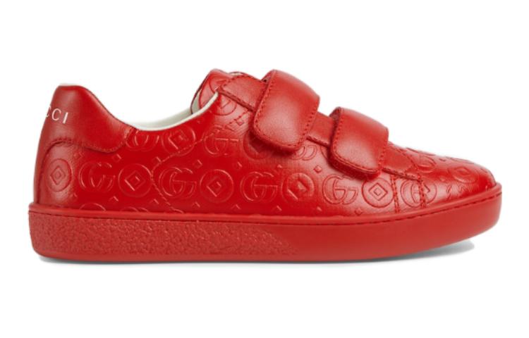 Order (PS) Gucci Ace 'Velcro Rojo Low Top' 756263-FACEZ-6433