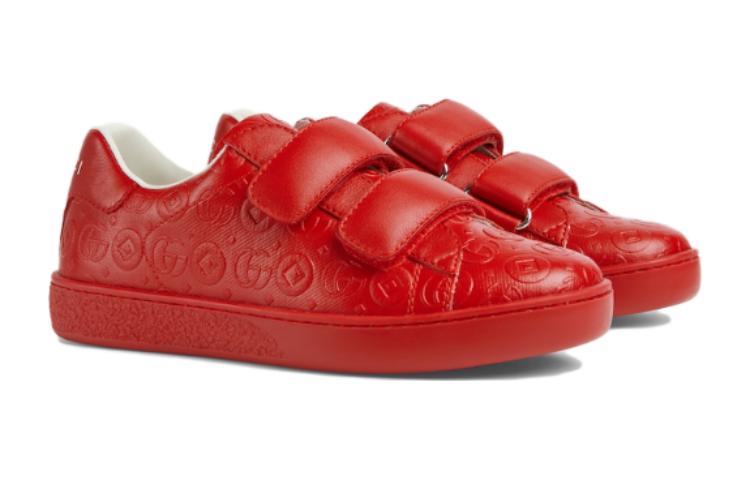 Lookbook (PS) Gucci Ace 'Velcro Rojo Low Top' 756263-FACEZ-6433