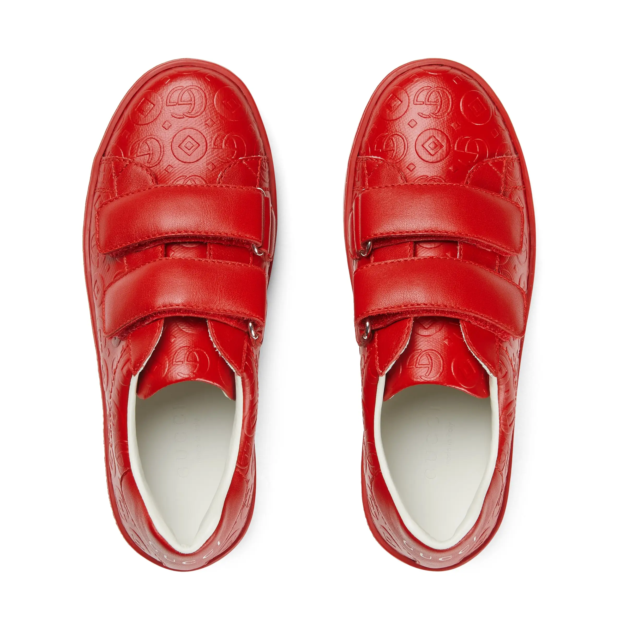 Shop (PS) Gucci Ace 'Velcro Rojo Low Top' 756263-FACEZ-6433