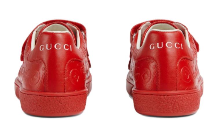 Purchase (PS) Gucci Ace 'Velcro Rojo Low Top' 756263-FACEZ-6433