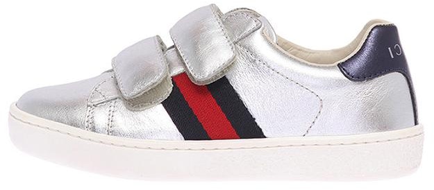 preschool-gucci-ace-silver-blue-with-classic-red-and-blue-stripe-455448-dxd-60-8172