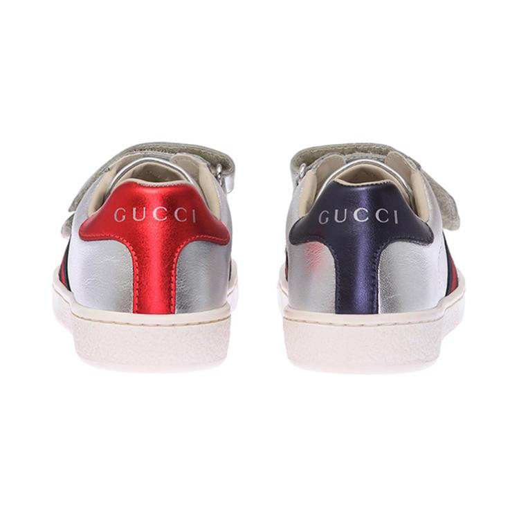 (PS) Gucci Ace 'Silver Blue with Classic Red and Blue Stripe' 圖 4