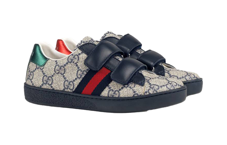 (PS) Gucci Ace 'Supreme Canvas - Dark Blue' 圖 2