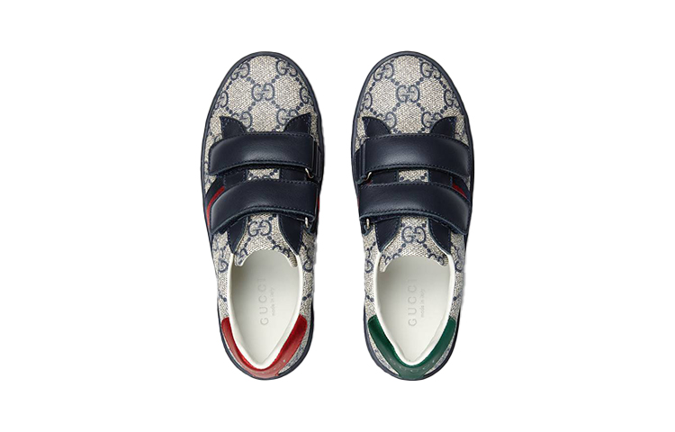(PS) Gucci Ace 'Supreme Canvas - Dark Blue' 圖 3
