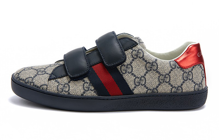 (Preschool) Gucci Ace Low 'Navy' 463091-9C220-4097