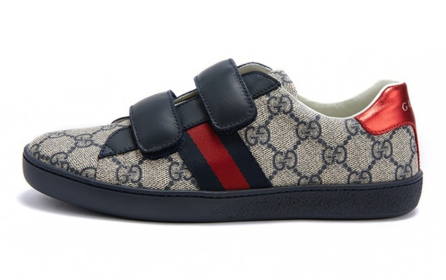 (Preschool) Gucci Ace Low 'Navy' 463091-9C220-4097 Buy (Preschool) Gucci Ace Low 'Navy' 463091-9C220-4097