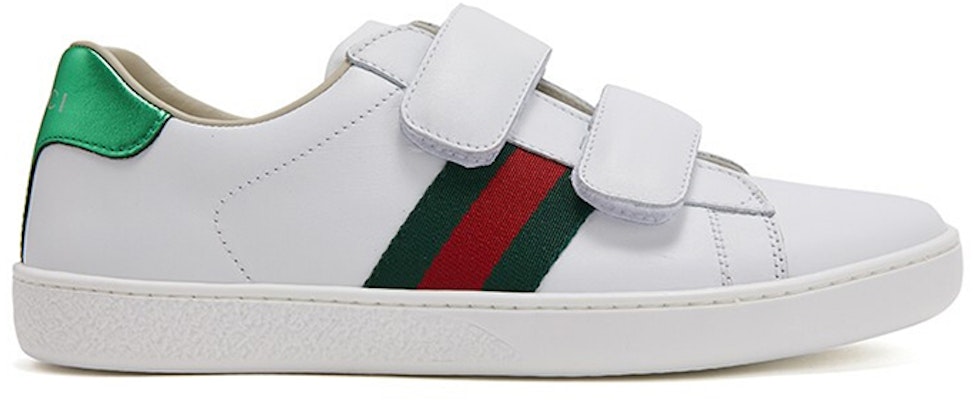 (Preschool) Gucci Ace Low 'White Red Green' 455496-CPWP0-9085 Order (Preschool) Gucci Ace Low 'White Red Green' 455496-CPWP0-9085
