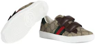 Purchase (Preschool) Gucci Ace Low Brown 'Velcro Fashion' 463090-9C220-9797