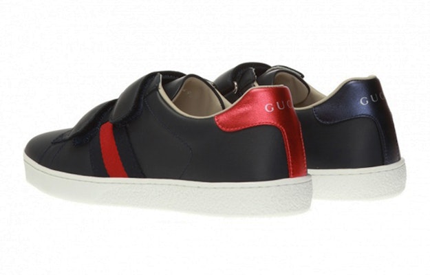 (Preschool) Gucci Ace Low Top Sneakers 'Black Fashion' 455496-CPWP0-4070 Lookbook (Preschool) Gucci Ace Low Top Sneakers 'Black Fashion' 455496-CPWP0-4070