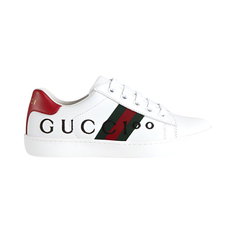 (PS) Gucci Ace Sneakers 'White' 'Gucci 100' 圖 2