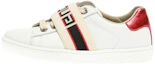 Buy (Preschool) Gucci Ace Stripe Leather 'White Red Black' 553053-0IIR0-9065