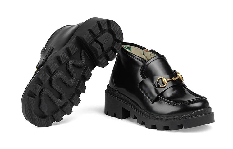Shop (Preschool) Gucci Ankle Boot 'Black Fashion' 628594-D73Y0-1000