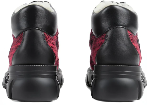 (PS) Gucci Sepatu Boot Pendek 'Hitam Merah' 762668-FACL2-8442 Purchase (PS) Gucci Sepatu Boot Pendek 'Hitam Merah' 762668-FACL2-8442