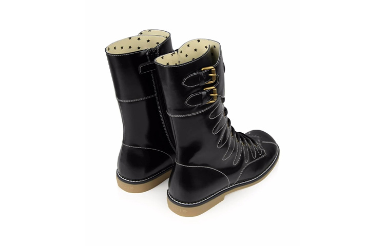 Lookbook (PS) Bota Tobillera Gucci 'Fashion Buckle Negra' 630131-D7300-1000