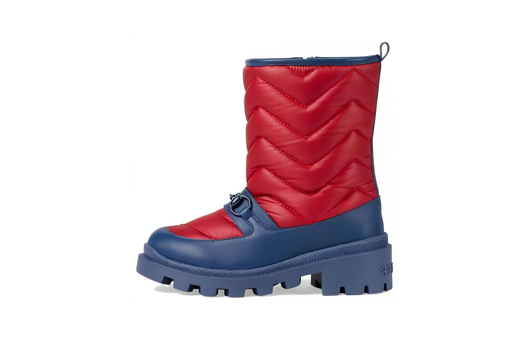 (Preschool) Gucci Ankle Boot 'Red Leather Zip' 747777-FAB5D-6149