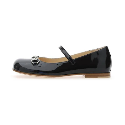 (PS) Gucci Ballerina Flats 'Black Horsebit Detail'