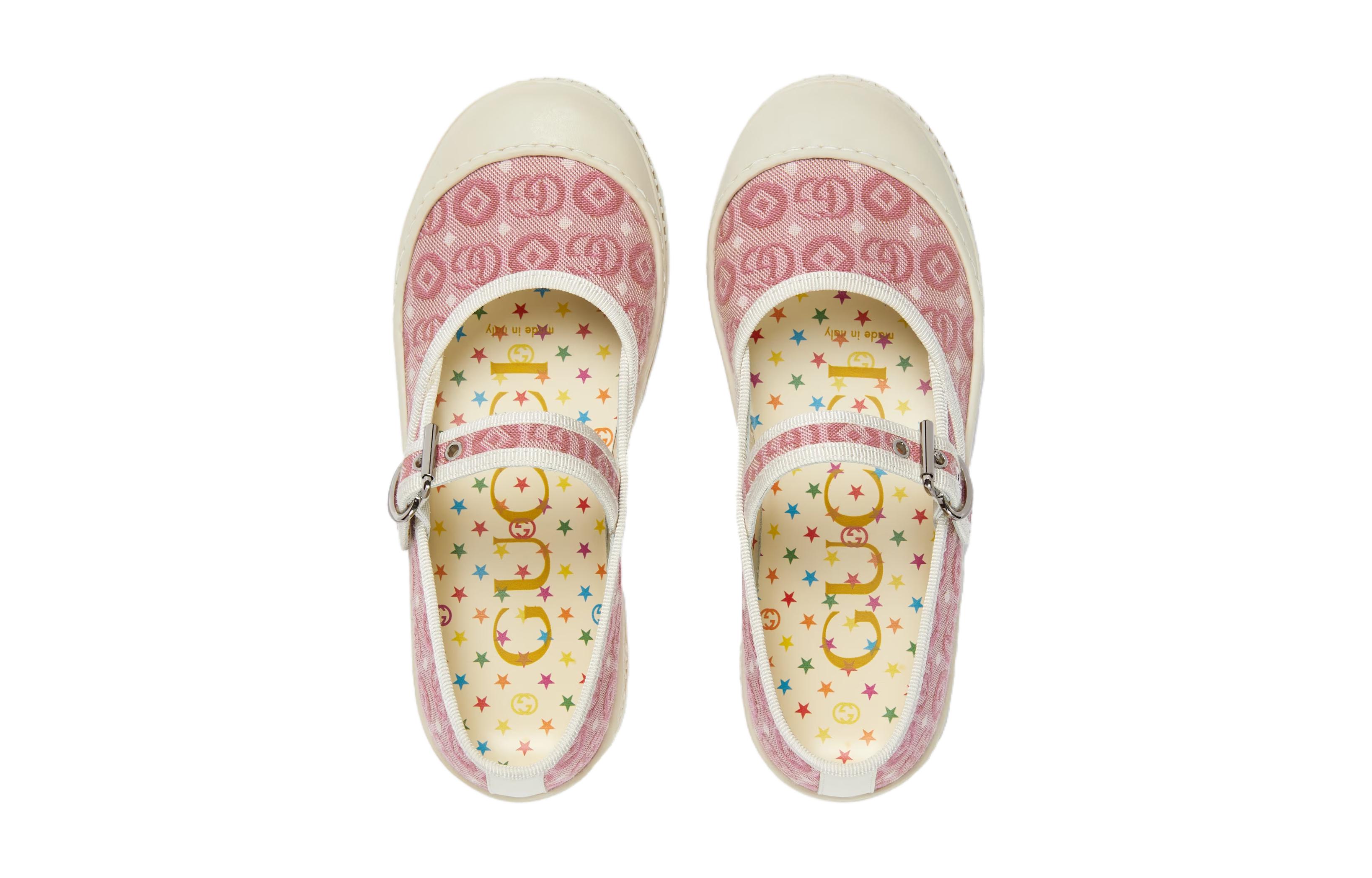 Shop (Preschool) Gucci Ballet 'Double G Pink' 681374-U4G20-6848