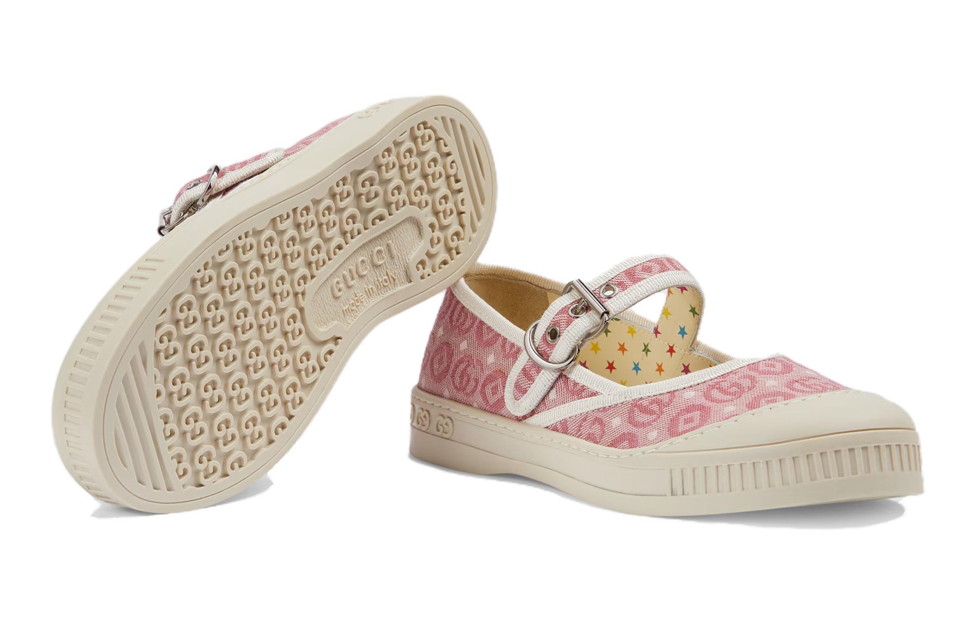 Details for (Preschool) Gucci Ballet 'Double G Pink' 681374-U4G20-6848