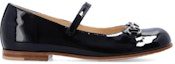 Order (PS) Gucci Ballet Flat 'Hitam Patent Horsebit' 682225-ALU00-1000