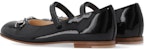 (PS) Gucci Ballet Flat 'Hitam Patent Horsebit' 682225-ALU00-1000