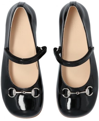 (Preschool) Gucci Ballet Flat 'Black Patent Horsebit' 682225-ALU00-1000 Purchase (Preschool) Gucci Ballet Flat 'Black Patent Horsebit' 682225-ALU00-1000