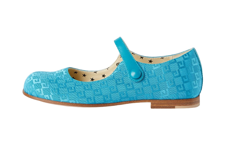 (Preschool) Gucci Ballet Flats 'Blue Buckle' 714523-FAARR-4342