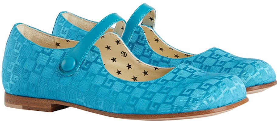 (Preschool) Gucci Ballet Flats 'Blue Buckle' 714523-FAARR-4342 Order (Preschool) Gucci Ballet Flats 'Blue Buckle' 714523-FAARR-4342