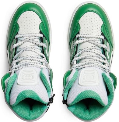 (PS) Gucci Basket Kulit Tinggi Hijau Multi 715008-2SH90-3760 Shop (PS) Gucci Basket Kulit Tinggi Hijau Multi 715008-2SH90-3760