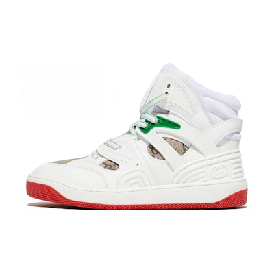 (PS) Gucci Basket High 'White Brown'