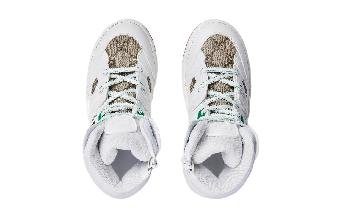 Purchase (Preschool) Gucci Basket High 'White Brown' 681359-2SHG0-9076