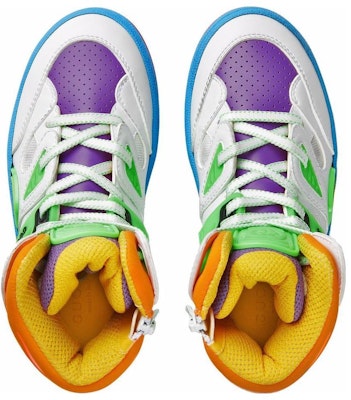 (PS) Gucci Basket Tinggi Putih Multi 682246-2SH80-9062 Shop (PS) Gucci Basket Tinggi Putih Multi 682246-2SH80-9062