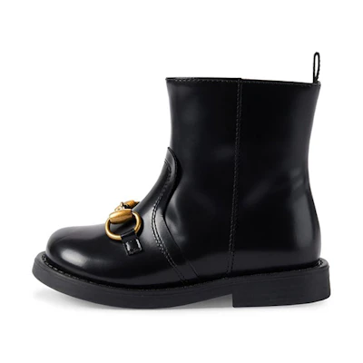 (PS) Gucci Boot 'Black Fashion Slip-On'
