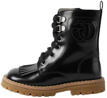 (Preschool) Gucci Boot 'Black Fashion Strap Low Top' 702930-U3D00-1000 (Preschool) Gucci Boot 'Black Fashion Strap Low Top' 702930-U3D00-1000