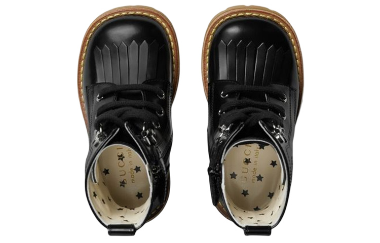 Shop (PS) Gucci Boot 'Tali Fesyen Hitam Rendah' 702930-U3D00-1000